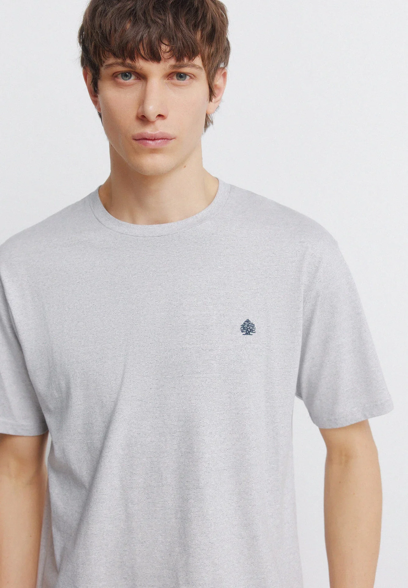 T-shirt Manches Courtes Rayures Injectées - Image 1 of 4