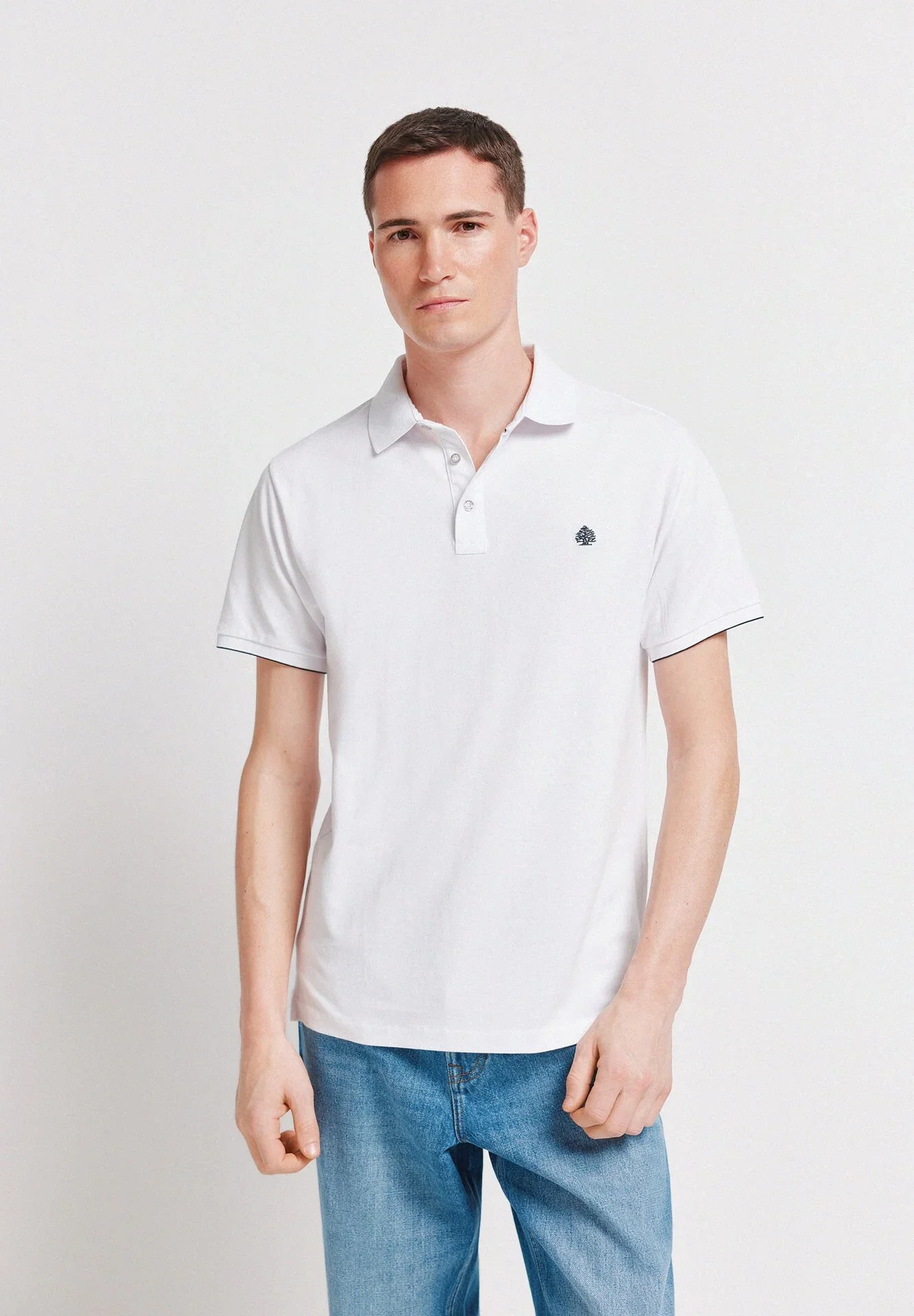 Polo Slim À Contraste - Image 1 of 4