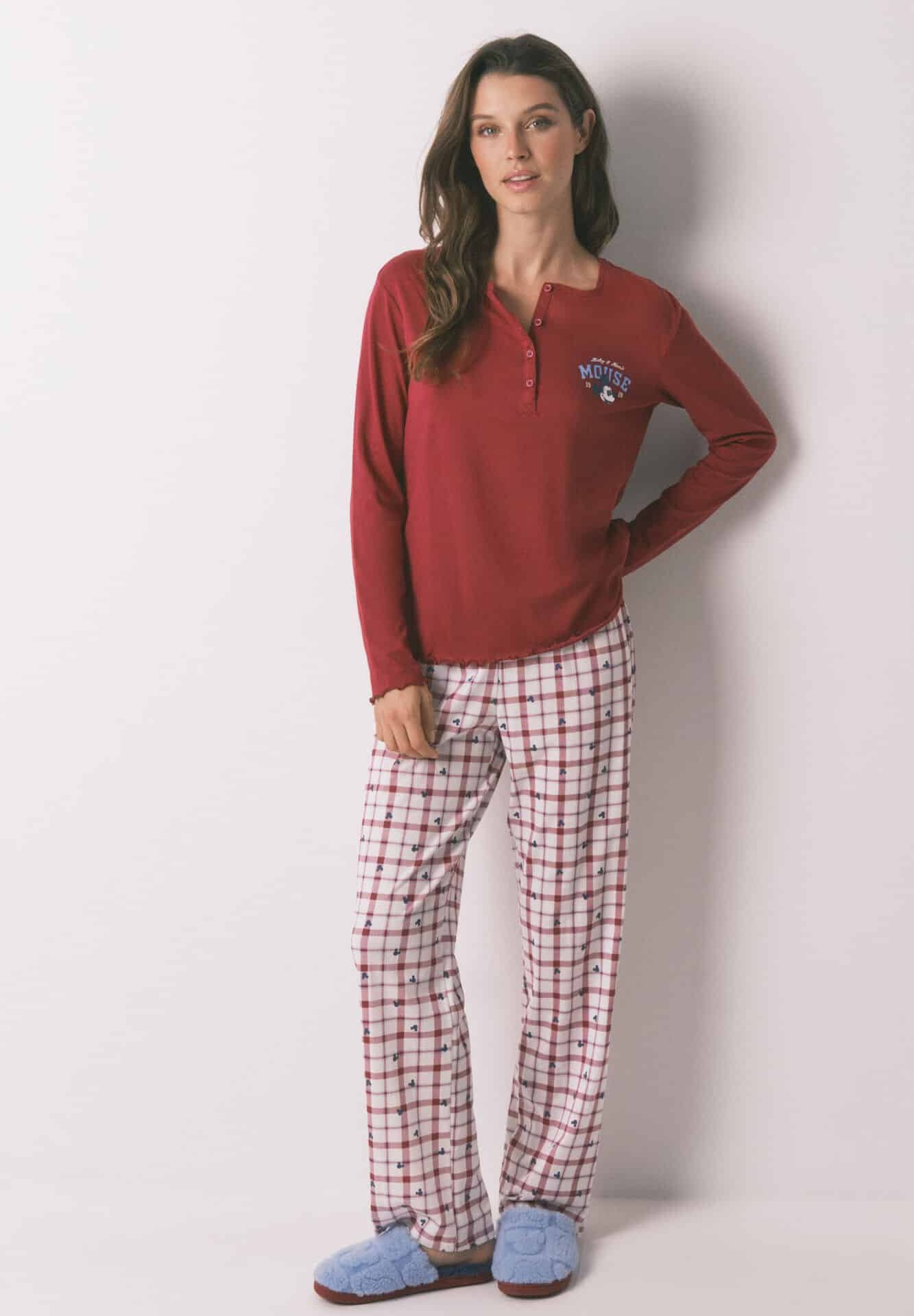Pyjama Long En Coton Mickey - Image 1 of 4