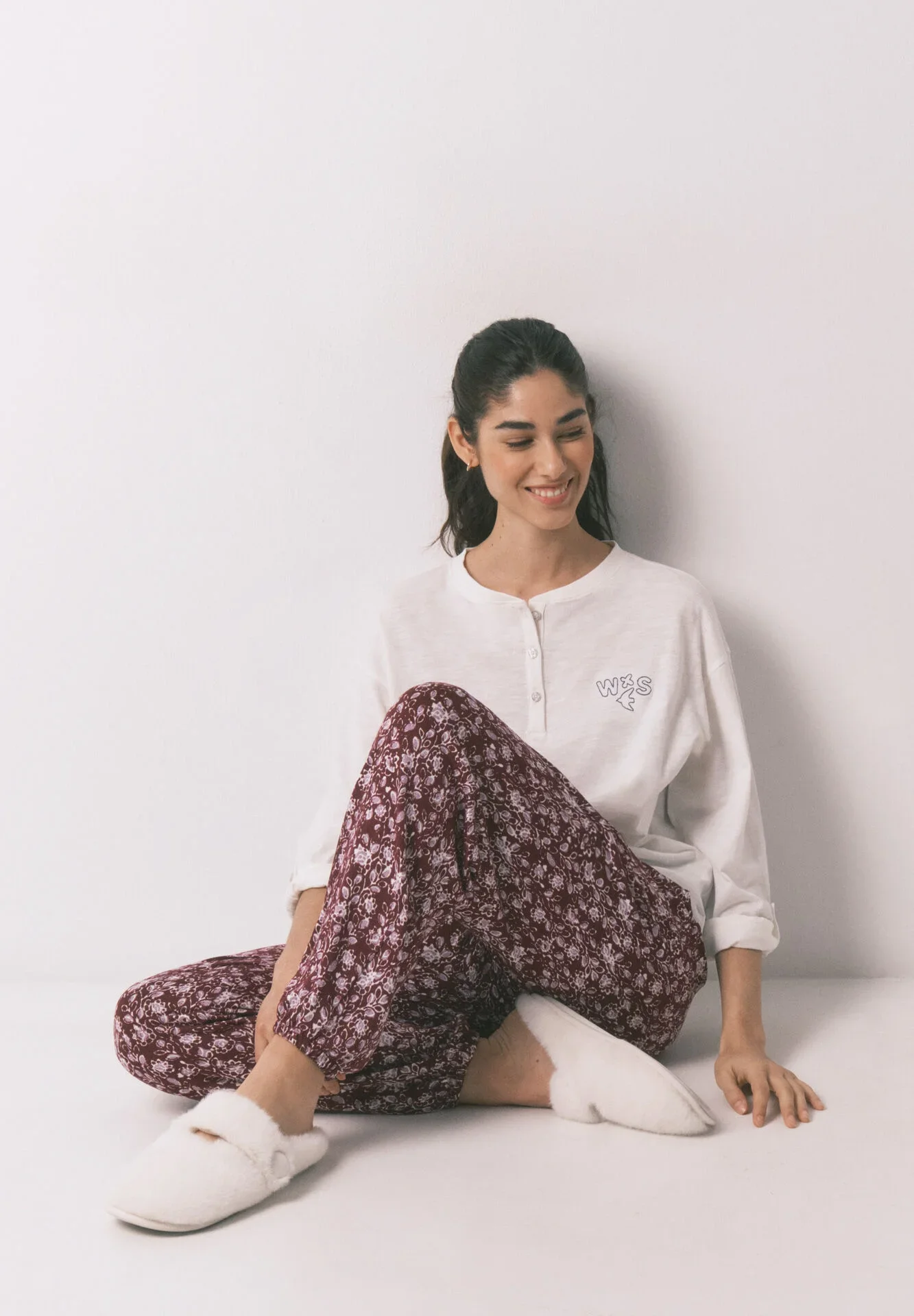Pantalon Long Imprimé Floral - Image 1 of 4
