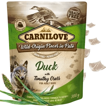 Dog Paté Duck With Timothy Grass - Image 1 of 2