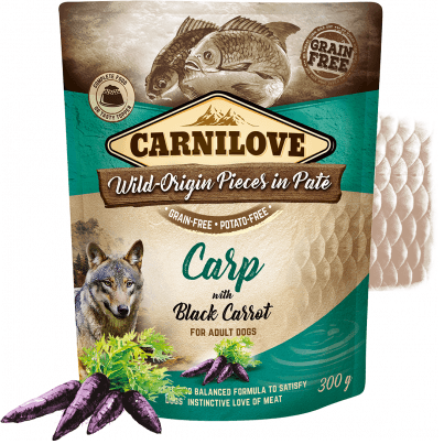 Dog Paté Carp With Black Carrot - Image 1 of 1