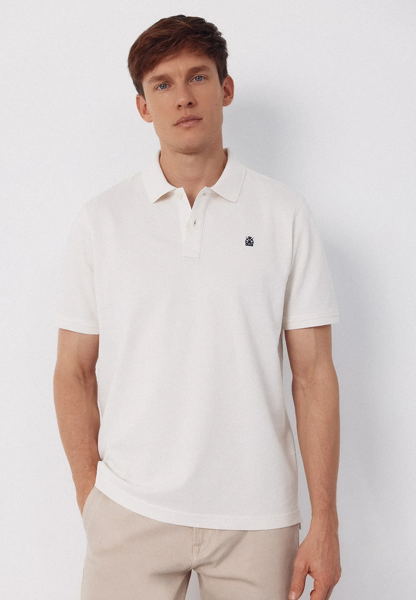Polo Basique En Piqué - Image 1 of 4