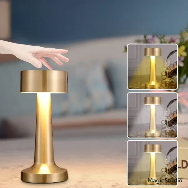 Led Vivana Rechargeable Circle Table Lampe - Image 1 of 4