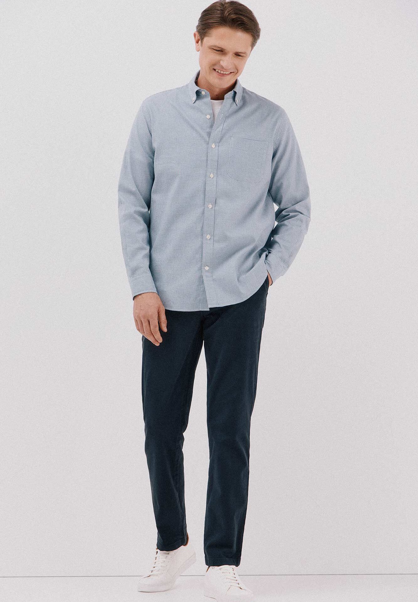 Chemise En Twill À Carreaux - Image 1 of 4