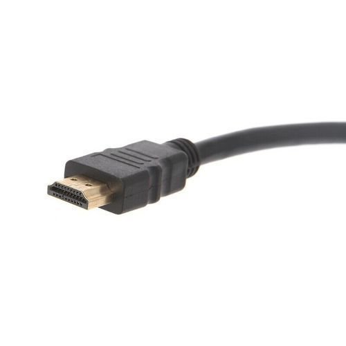 Hdmi 1 To 2 Split Double Signal Adapter Convert Cable Hdmi Convertisseur Male To Female 1080p Hdmi Splitter Cable Port Male To Female 1 Input 2 Output Adapter Converter 1080p Hdmi Port De Câble De Diviseur Mâle À Femelle 1 Entrée 2 Convertisseur De Sortie - Image 1 of 3