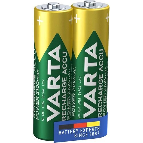 Batterie Rechargeable Accu Lr6 (aa) 1,2v Nimh - 2 Piles 2100mah - Image 1 of 2
