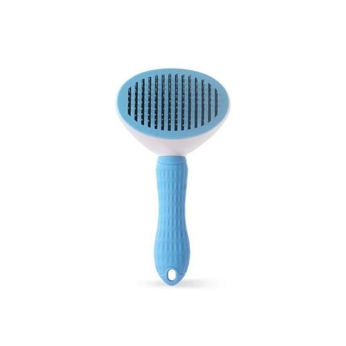 Brosse Pour Chat Et Chien, Auto-nettoyante Pour La Perte Et Le Toilettage Avec Button Pratique - Image 1 of 3