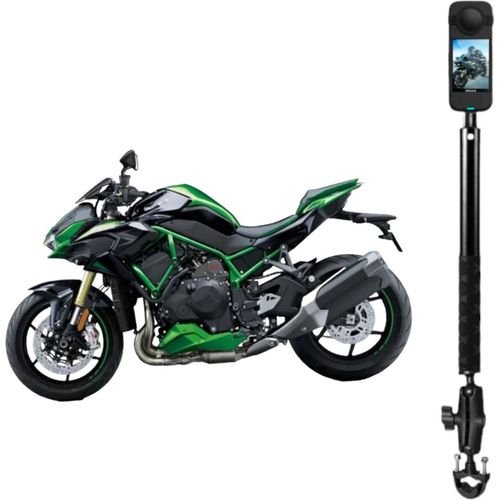 Kit De Montage Insta360 X3/x4 & Gopro – Perche Selfie Et Fixation Moto/vélo - Image 1 of 2