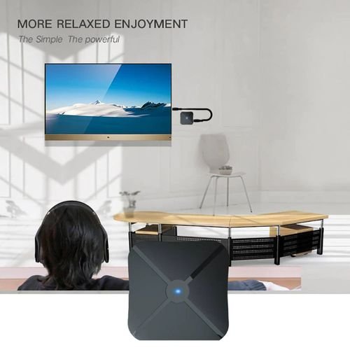 Sans Fil 2 In1 Usb Bluetooth Adaptateur 4.2 Emetteur / Récepteur Bluetooth Pour Ordinateur Tv Haut-parleur D’ordinateur Portable Casque Adaptateur Bluetooth - Image 1 of 3