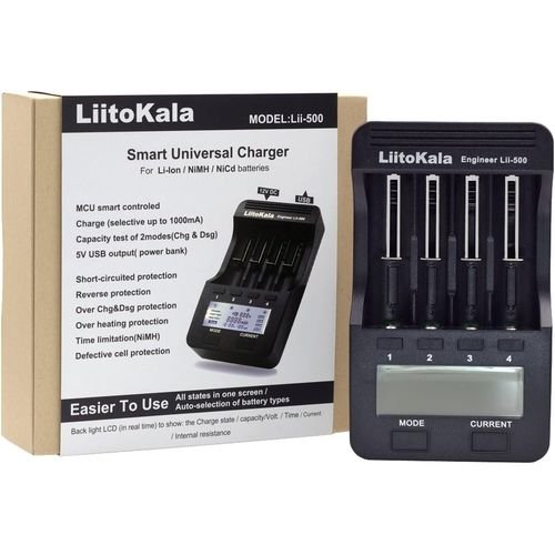 Chargeur De Batterie Lii-500 Pour Pile 26650 - Image 1 of 3