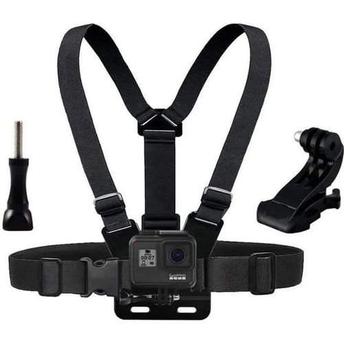 Support De Téléphone Et Gopro Réglable Avec Ceinture De Poitrine Et De Tète - Image 1 of 3