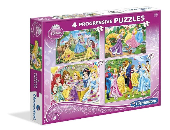 4 Puzzles Progressive 20-60-100-180 Pcs - Image 1 of 1