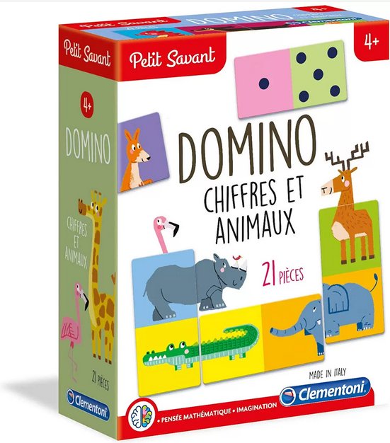 Domino Chiffre Et Animaux - Image 1 of 1
