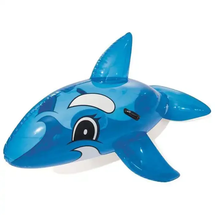 Bouée Gonflable - Dauphin - Bleu Transparent - Image 1 of 2
