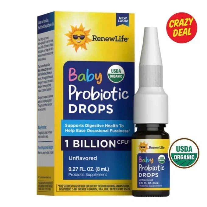 Baby Probiotic Drops – Gouttes Probiotiques Bébé Bio (8 Ml) - Image 1 of 1