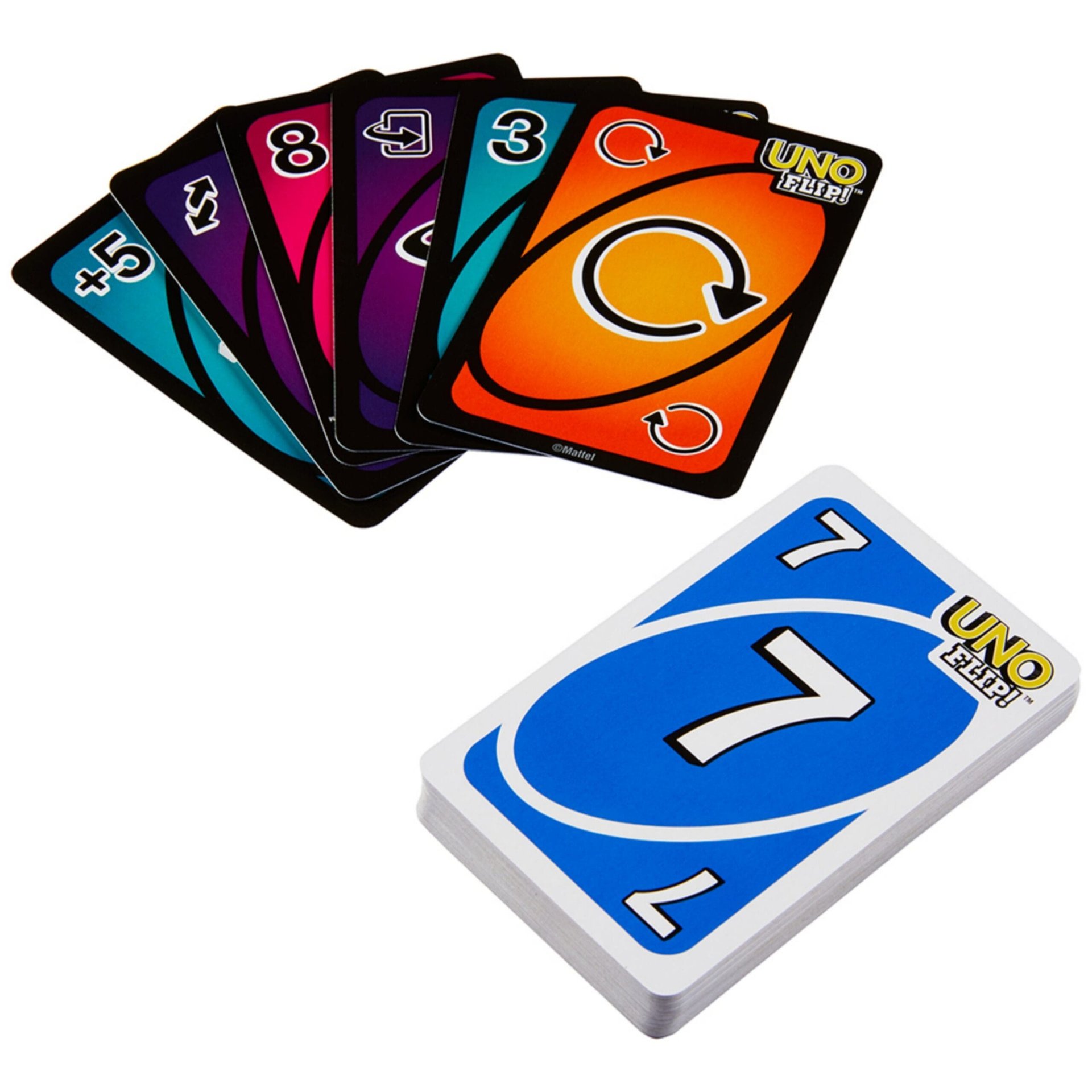 Uno Flip | Jeu De Cartes Familial À Double Face Plein De Suspense - Image 1 of 3
