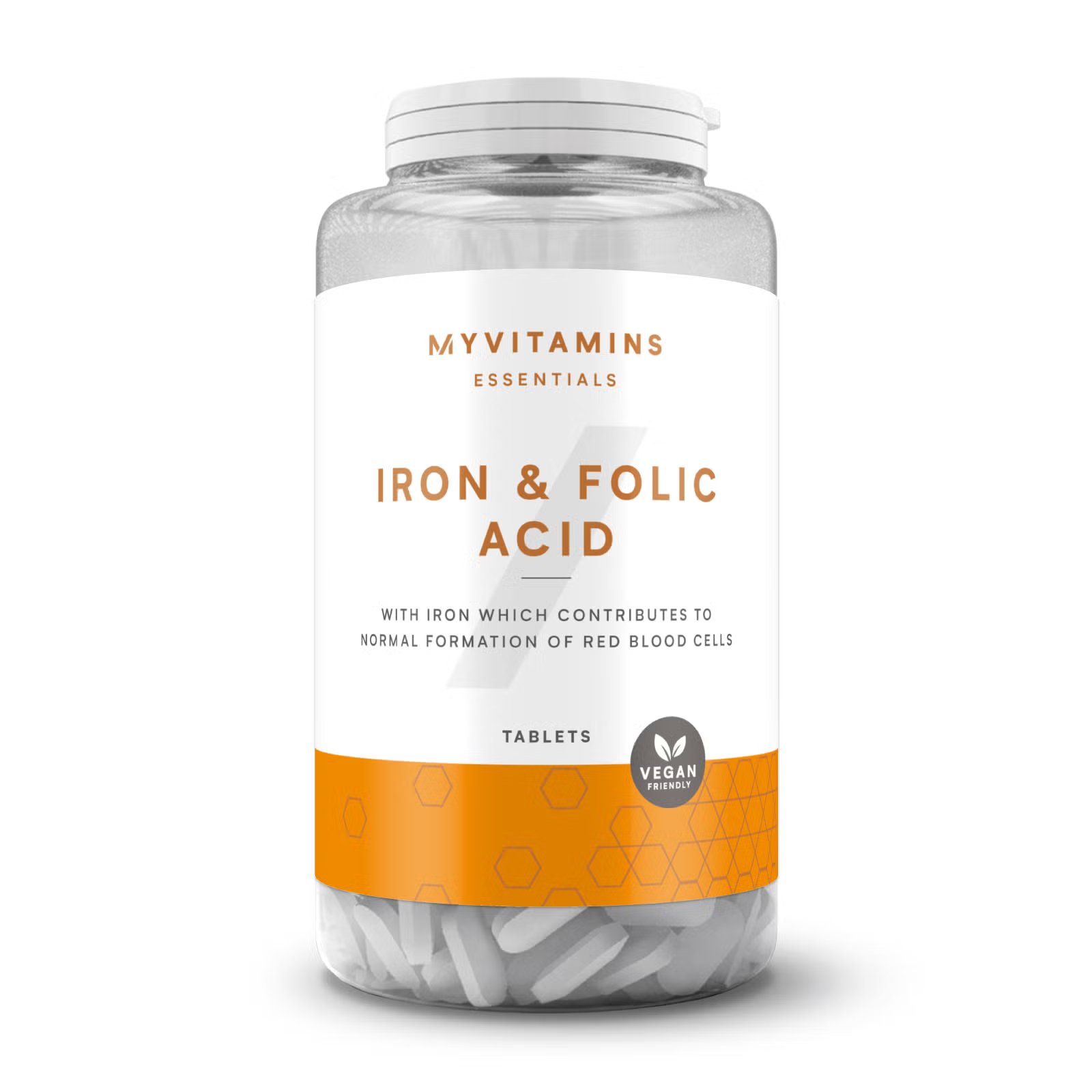 Acide Folique Et Fer En Comprimés Myprotein Iron & Folic Acid - Image 1 of 1