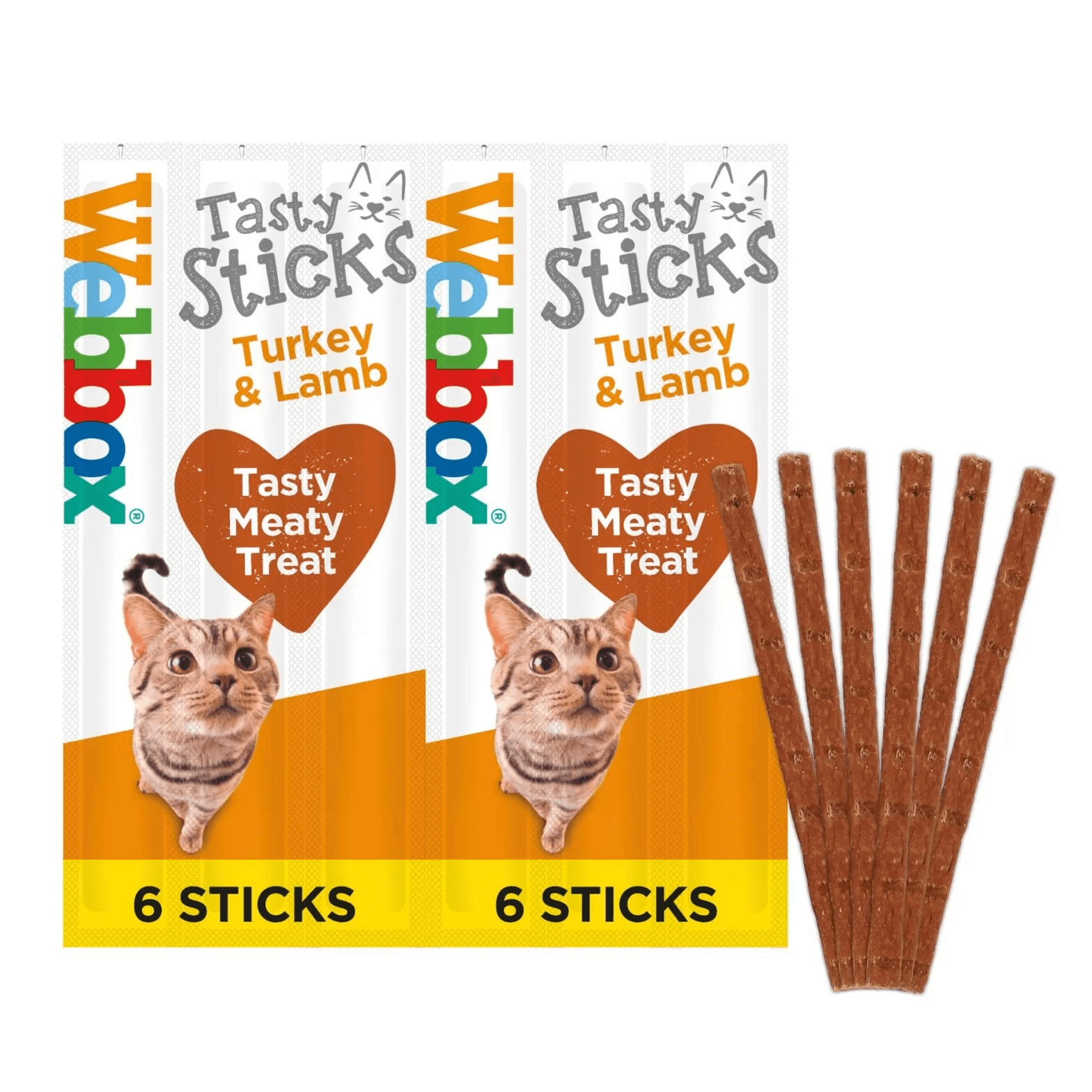 Tasty Sticks Friandises Pour Chats À La Dinde Et À Lagneau - Image 1 of 4