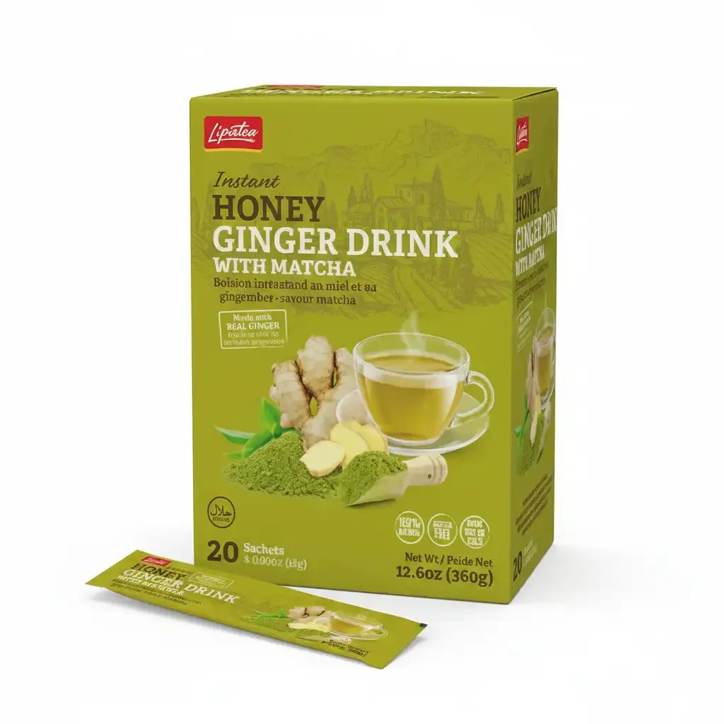 Boisson Instantanée Au ( Gingembre-miel-matcha) 20 Sachets  - Image 1 of 1