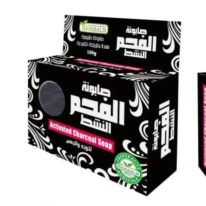 Savon Naturel - Charbon Actif - Purifiant ,anti-acné - Image 1 of 1
