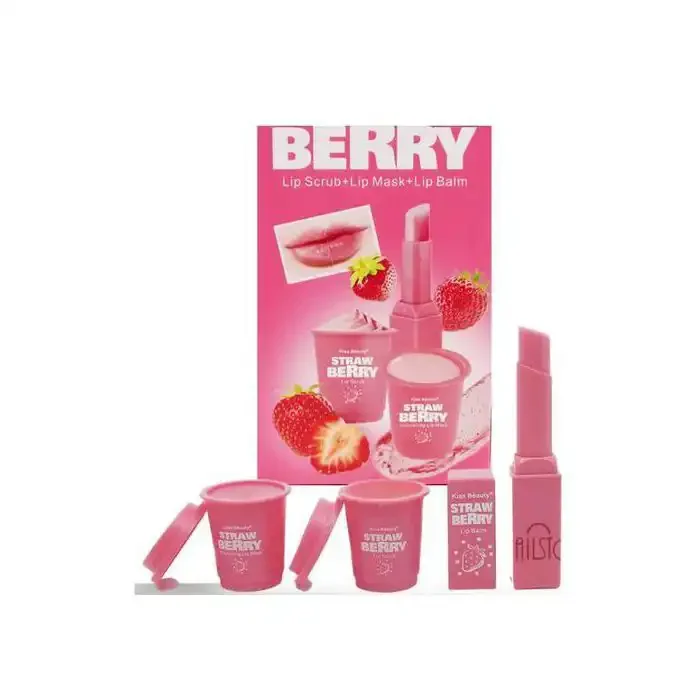 Pack De 3 Mask Et Baume Et Gommage À Lèvres, Best Lip Care - Image 1 of 1