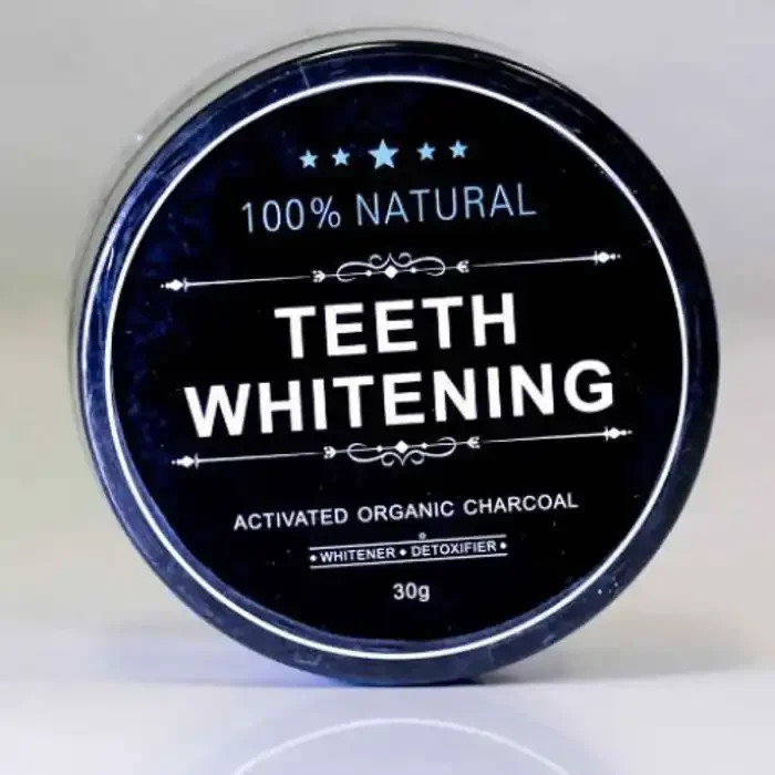 Poudre De Charbon De Bambou Noir Naturel Vegan Pour Blanchiment Des Dents - Image 1 of 1
