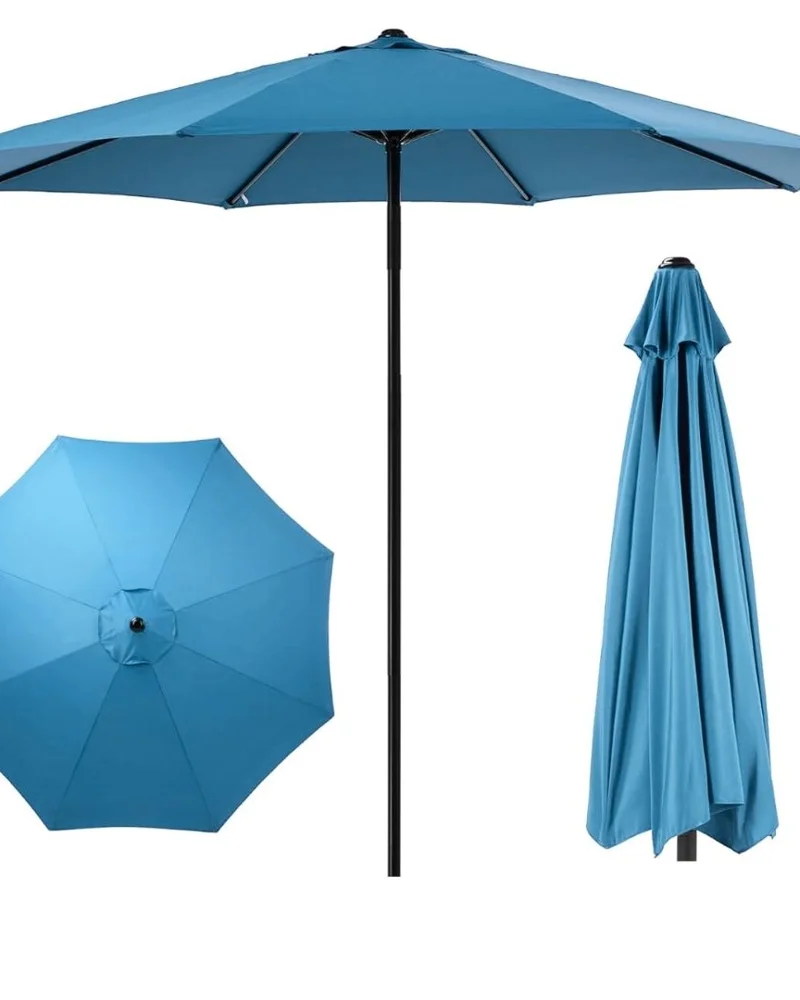 Grand Parasol De Jardin Et Plage Et Café (excellon Qualité) Sans Manivelle - Image 1 of 2