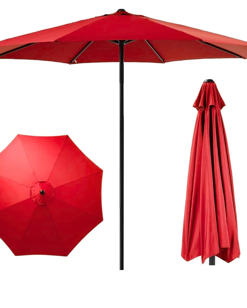 Grand Parasol De Jardin Et Plage Et Café (excellon Qualité) Sans Manivelle - Image 1 of 2