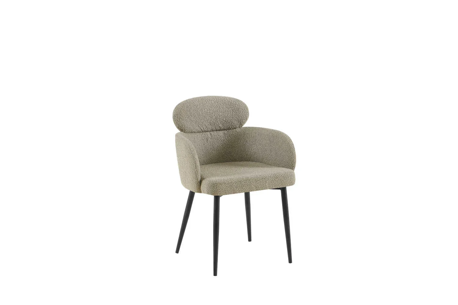 Laure Fauteuil En Tissus Bouclette - Image 1 of 2