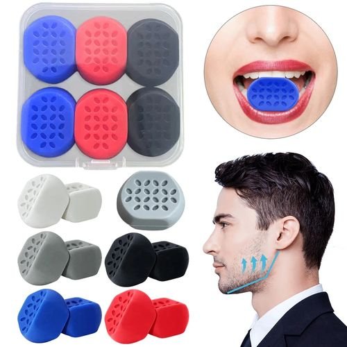 6pcs - Silicone Jaw Line Exerciser Ball 40/50/60lbs - Image 1 of 3