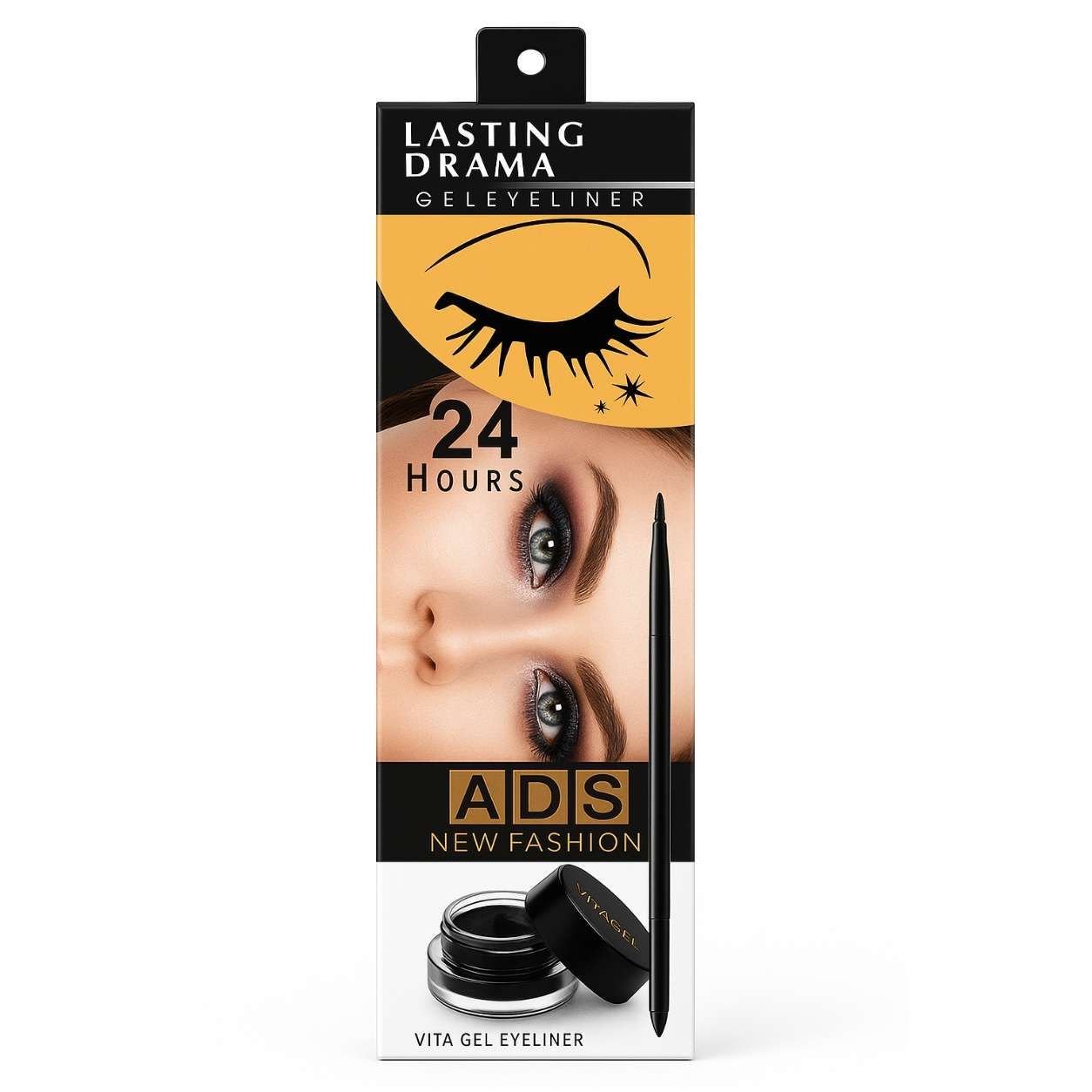 Ads Lasting Drama – Eyeliner Gel 24h Haute Précision - Image 1 of 1