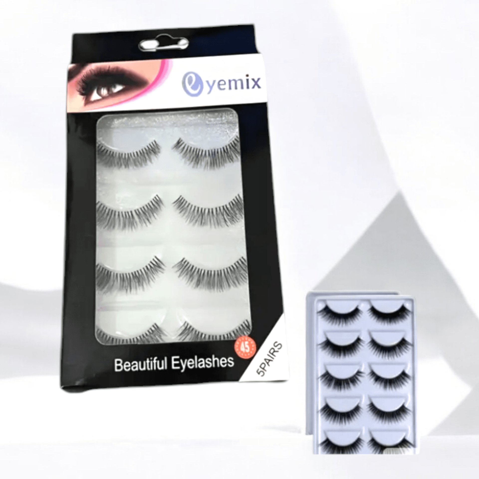 Yemix 5 Pairs De Faux Cils - Image 1 of 1