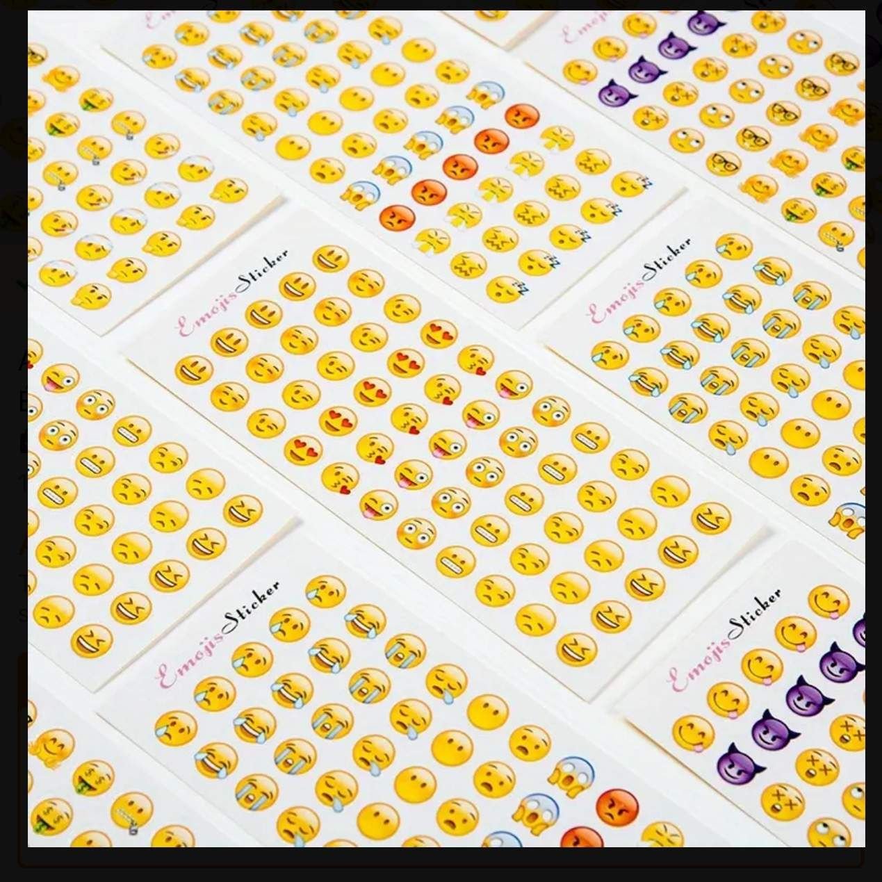 Stickers Smiley 1 Piece - Image 1 of 1