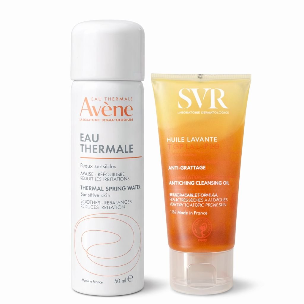 Mini Pack Ra An Peau Sensible – Avène Eau Thermale + Svr Huile Lavante - Image 1 of 1