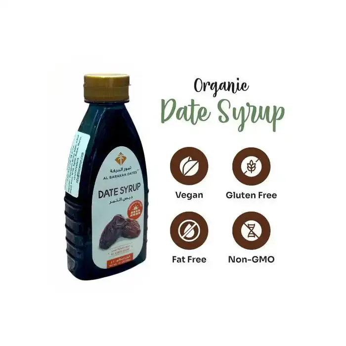 Sirop De Dattes Bio Albaraka Vegan Sans Sucre Ajouté Sans Gluten Casher - Image 1 of 1