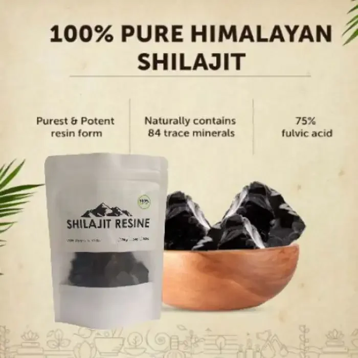 Résine Shilajit Pure De L’himalaya Immunité Énergie Endurance Vitalité - Image 1 of 4