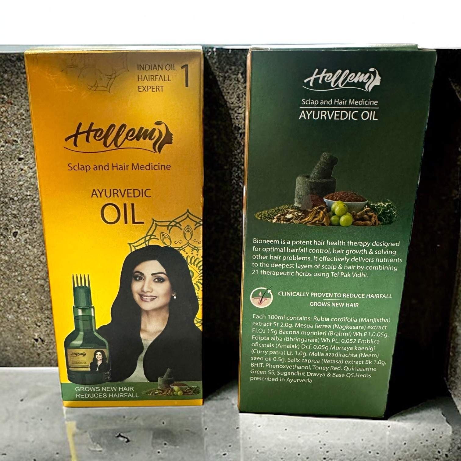 Hellem Ayurvedic Oil (100 Ml) - Image 1 of 1