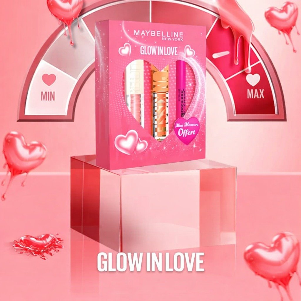 Pack Saint-valentin – Lifter Gloss 005 + Sunkisser Blush 06 + Mini Mascara Firework Offert - Image 1 of 1
