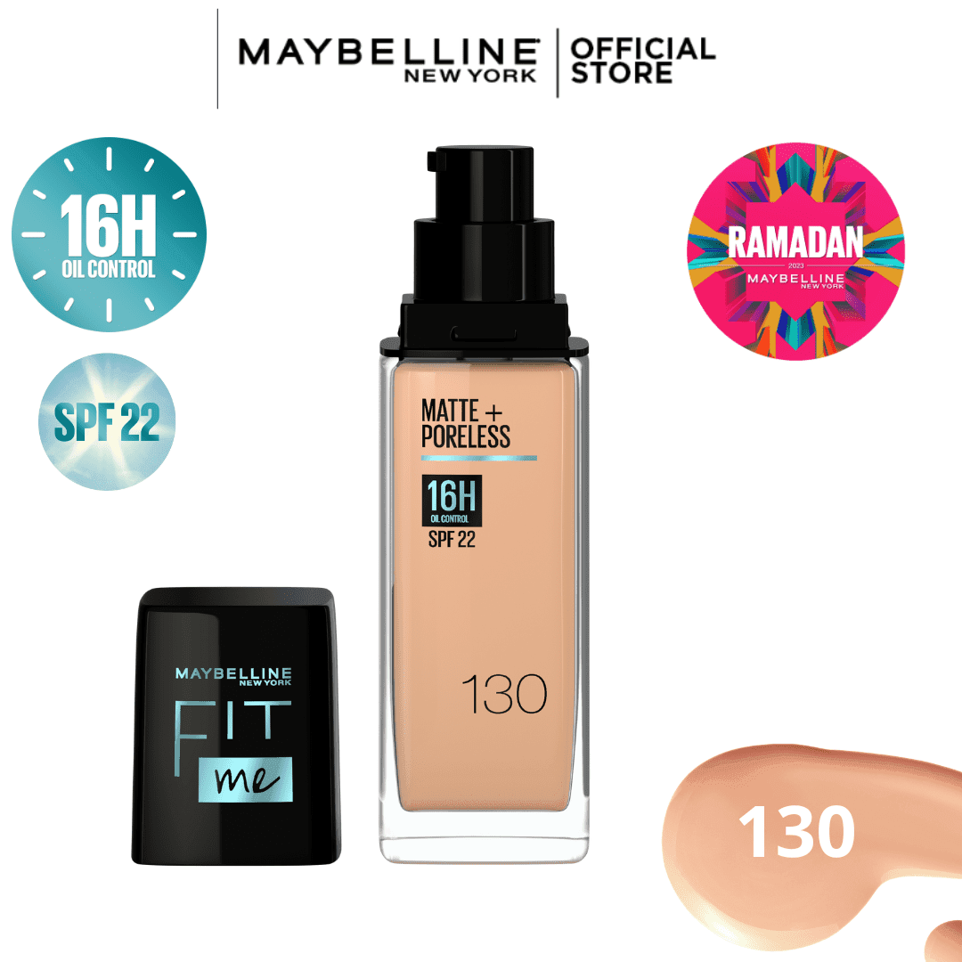Font De Teint Liquide Fit Me Matte And Poreless Spf 22 - Image 1 of 4