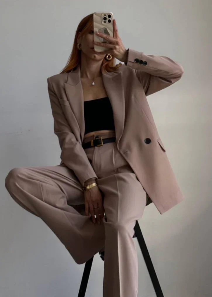 Ensemble Tailleur Nude - Image 1 of 4