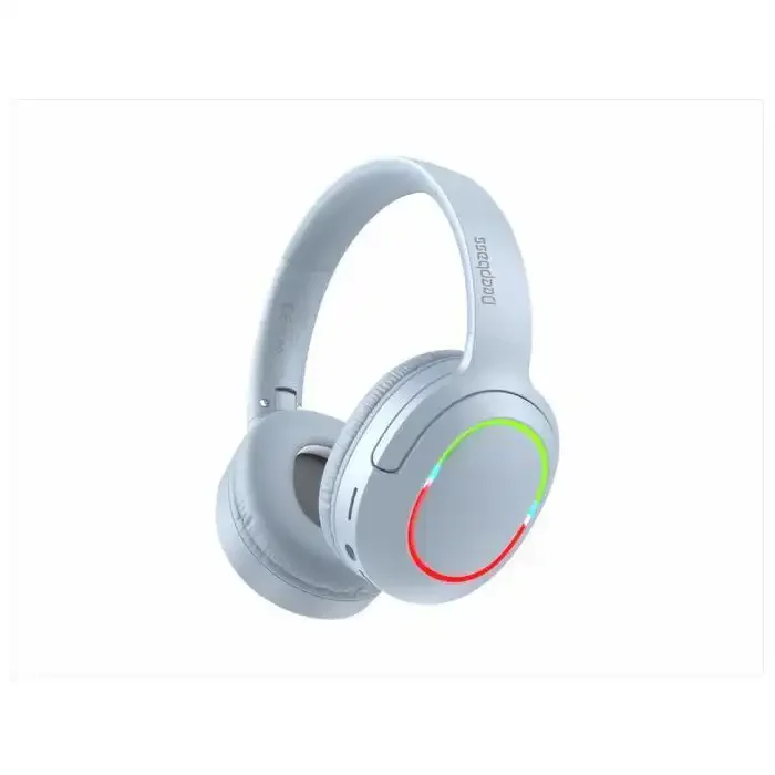 Casque Sans Fil Pliable Rgb Bluetooth 5.3 Avec Carte Tf Fm Et Réduction Du Bruit - Image 1 of 2