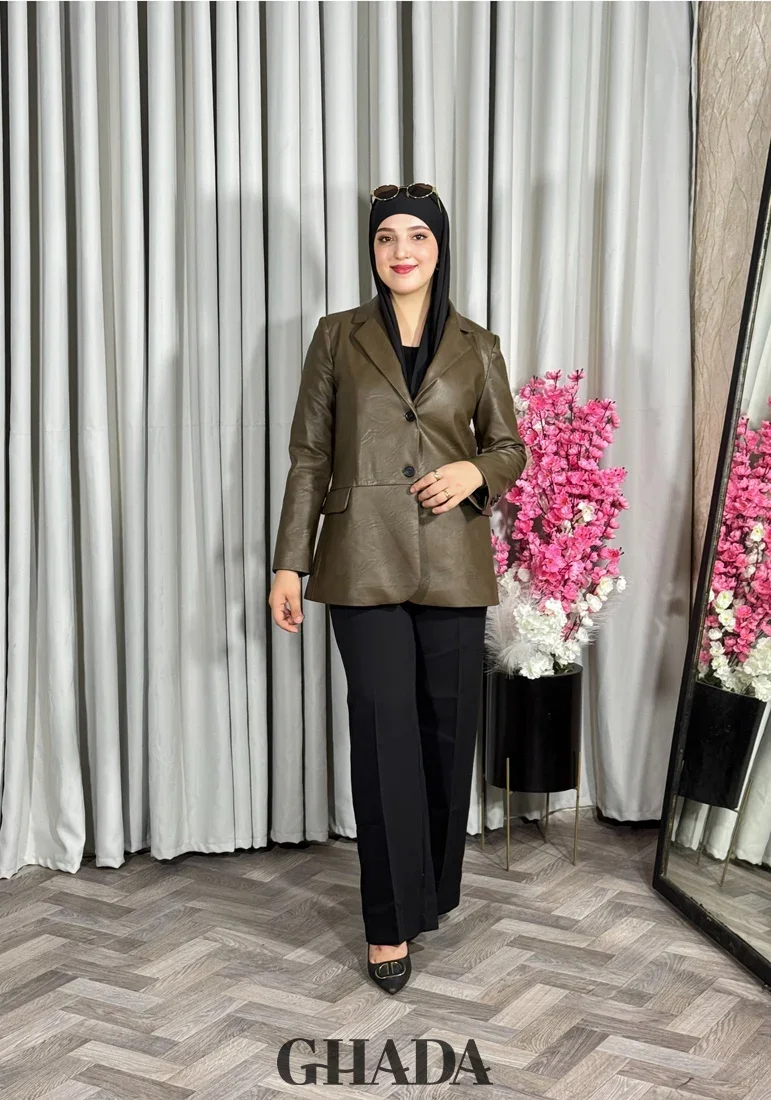 Veste En Simili-cuir - Image 1 of 4