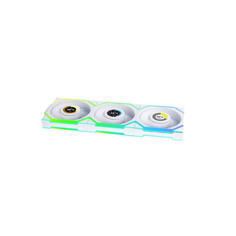 Uni Fan Sl Wireless Lcd 120 Blanc - Pack De 3 - Image 1 of 3
