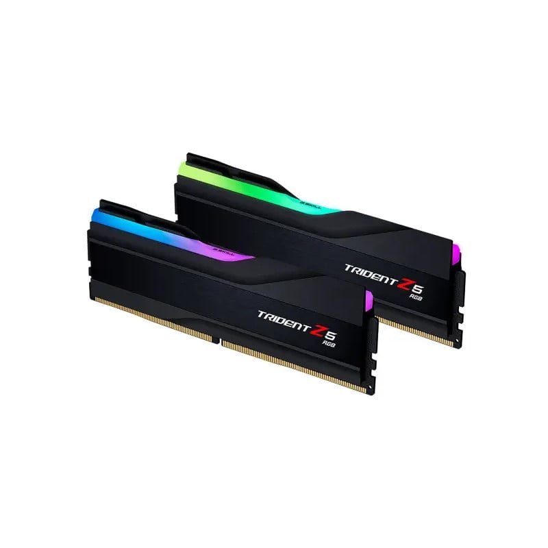 Trident Z5 Rgb 32gb (2x16gb) Ddr5 6400 Mhz Cl32 - F5-6400j3239g16gx2-tz5rk - Image 1 of 3