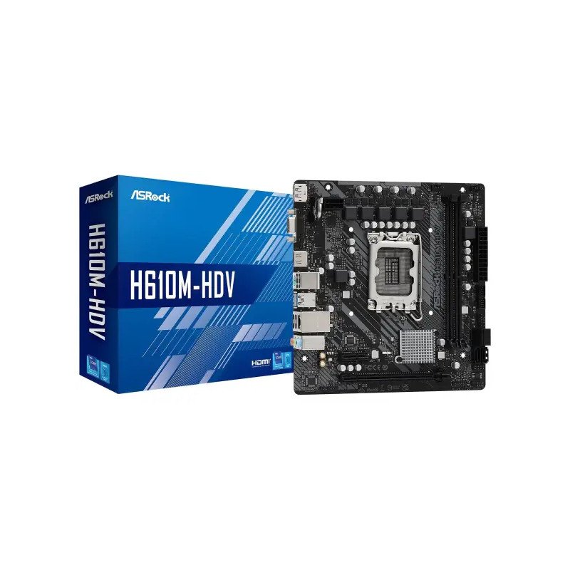 Asrock H610m-hdv - Image 1 of 4