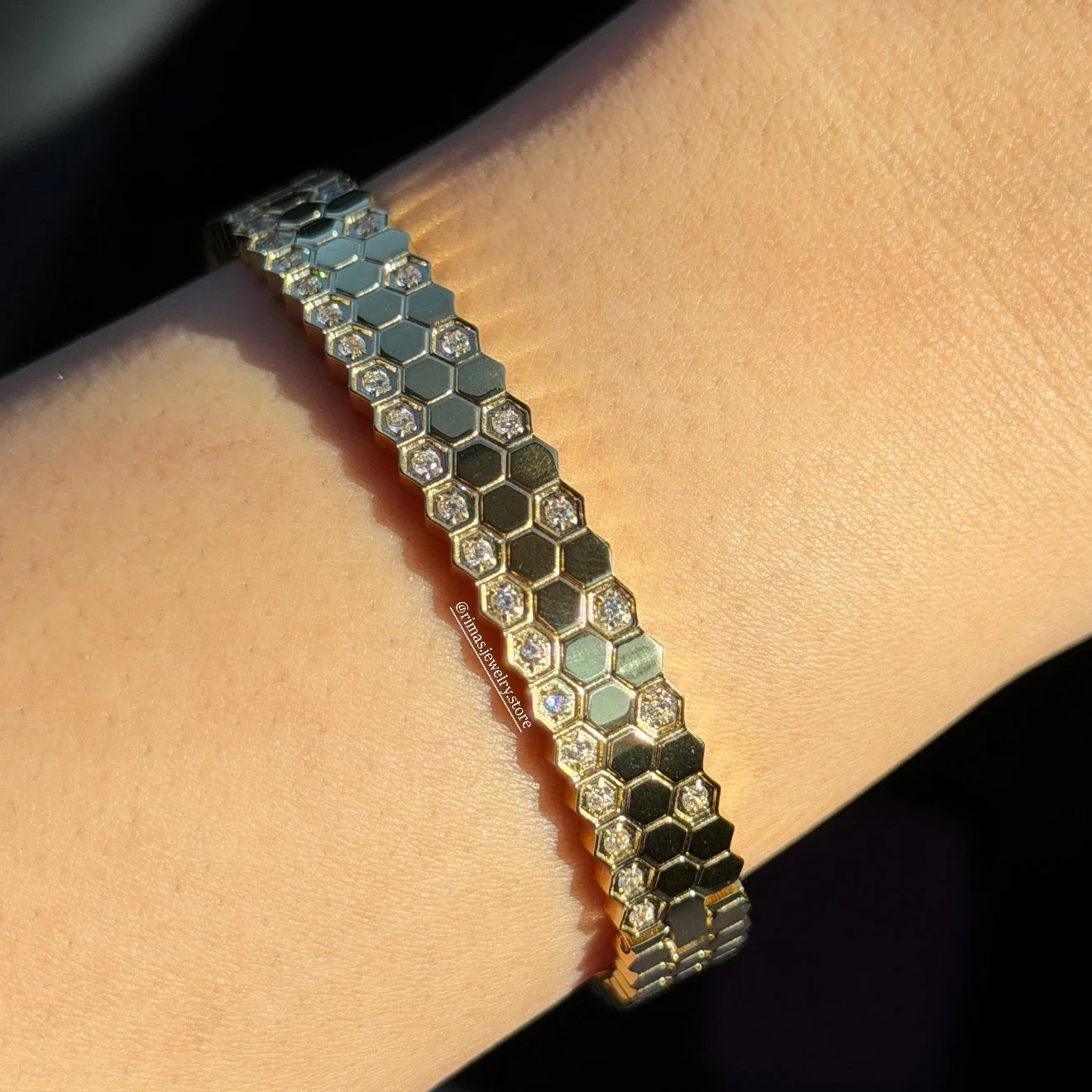 Bracelet Nid D'abeille - Image 1 of 2
