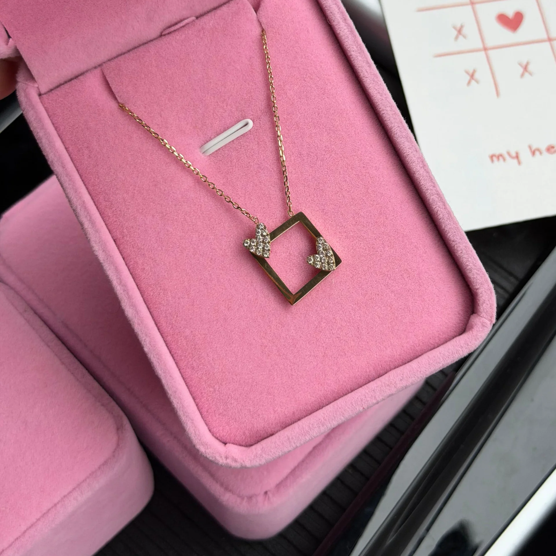 Collier Twin Hearts - Image 1 of 2