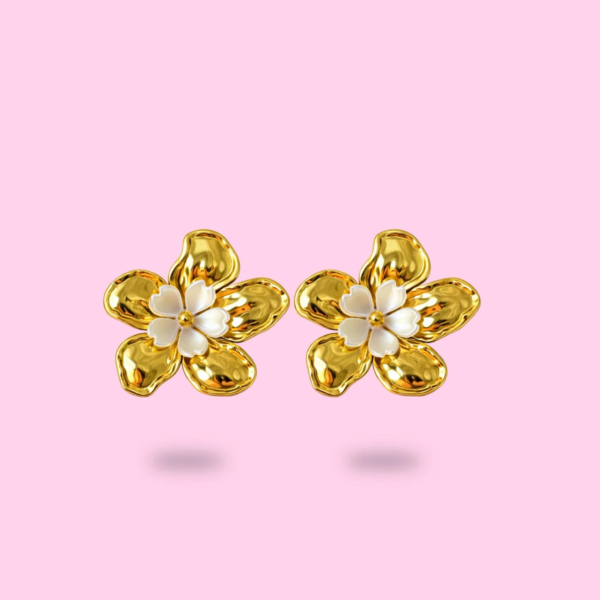 Boucles Orchidée Nacrée - Image 1 of 1