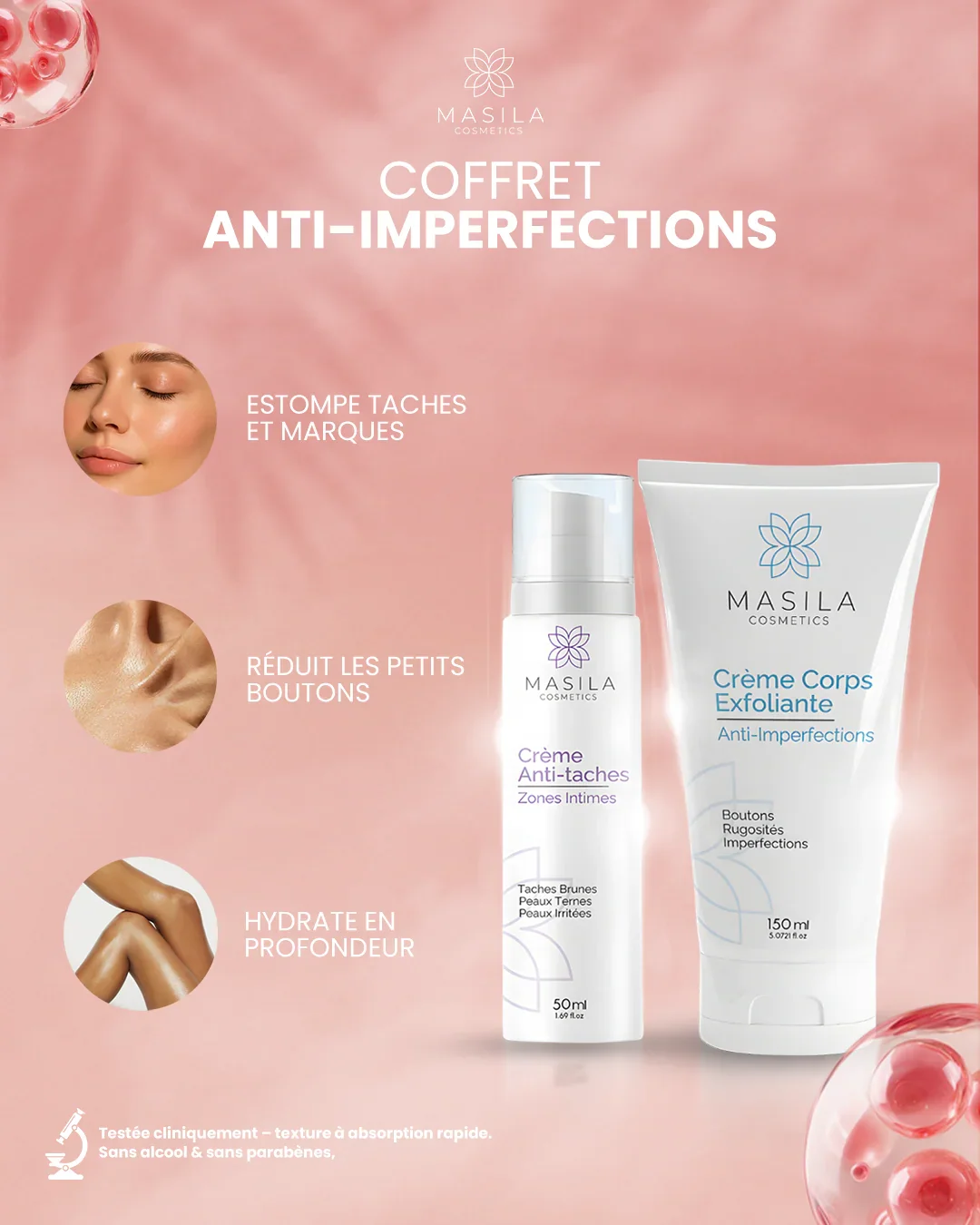 Coffret Anti-imperfections - Crème Exfoliante & Crème Anti-tâches - Image 1 of 4